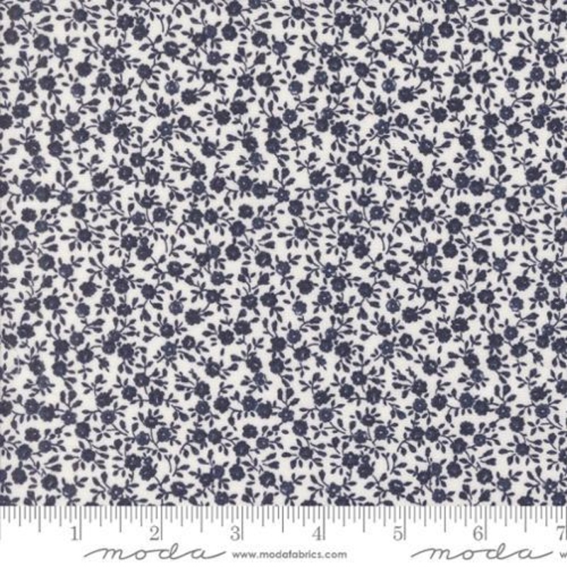 MODA Summertime - 55321-31 Cream Navy - Cotton Fabric