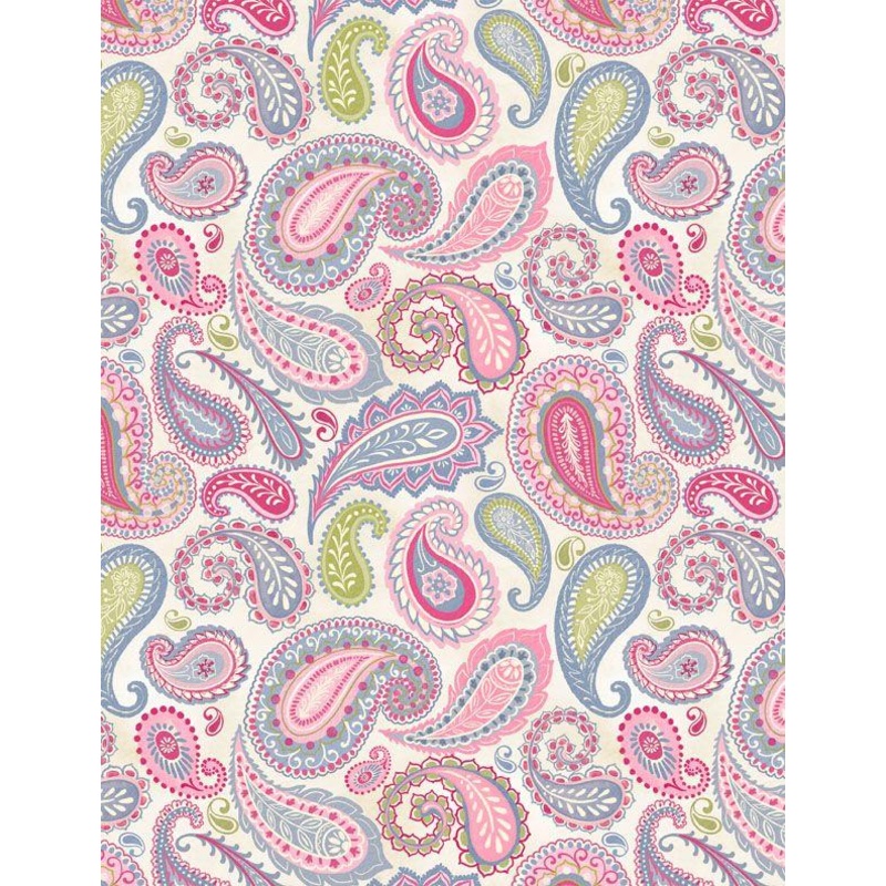 WP Paisley Punch - 3017-27716-234 - Cotton Fabric