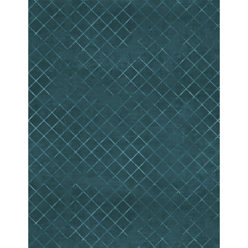 WP Trellis 108" - 1055-7215-779 Teal - Cotton Fabric