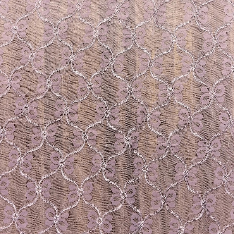 ZINCK'S Mauve Lace FT796 - Fabric