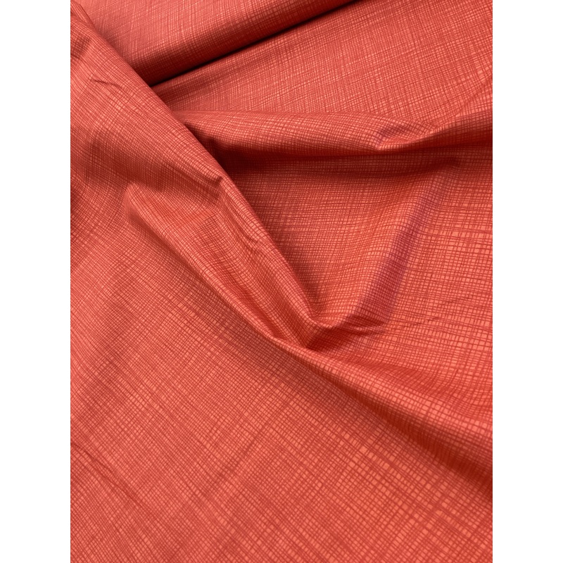 1525 Linea Tonal The Henley Studio Red | Makower UK - 1/2 metre