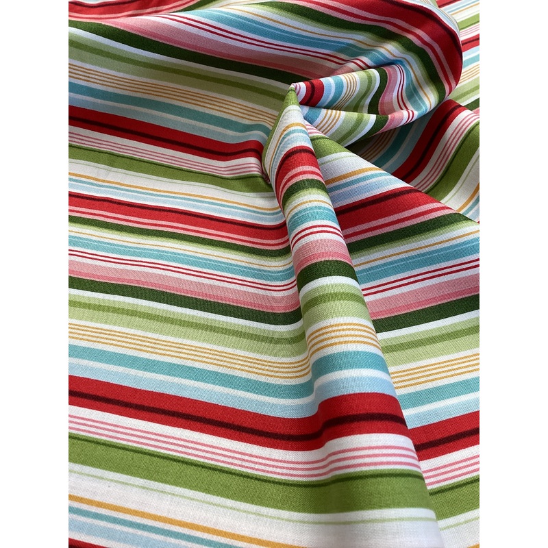 1352 Juicy Stripe The Henley Studio | Makower UK - 1/2 metre
