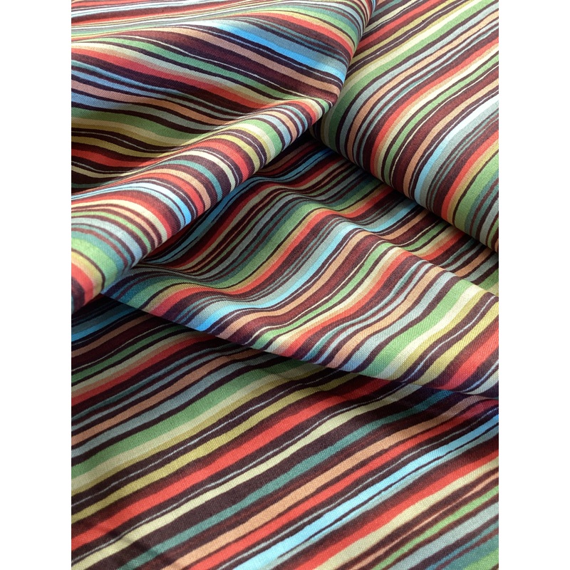1523 Stripe The Henley Studio | Makower UK - 1/2 metre